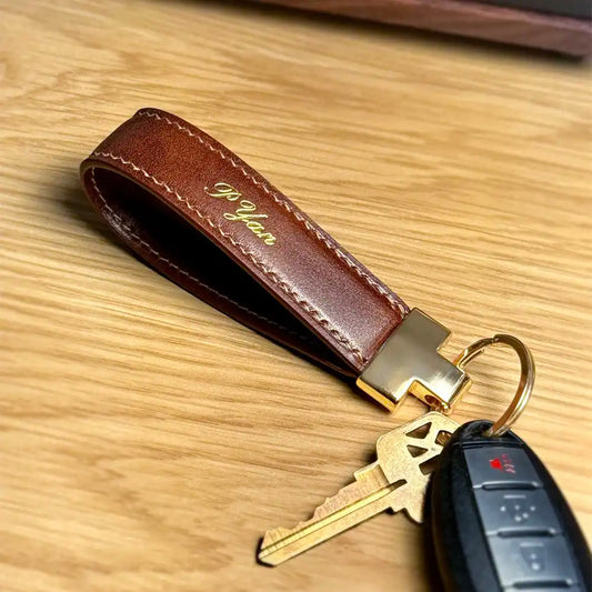 ESSEN Leather Keychain Key Fob