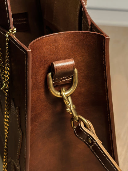 MAPLE Crossbody Leather Handbag