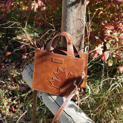 MAPLE Crossbody Leather Handbag