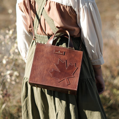 MAPLE Crossbody Leather Handbag