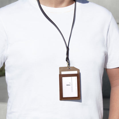 OLD FASHION ID Name Badge Cardholder