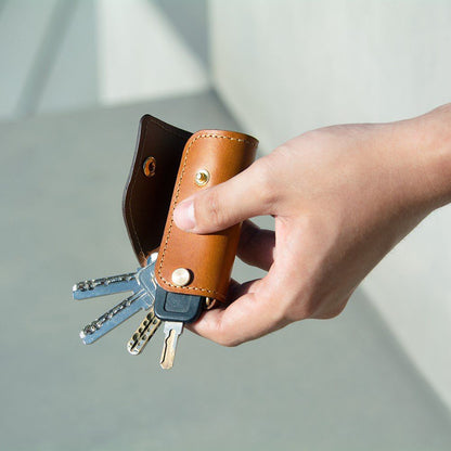 SIDECAR Slide Leather Keyholder