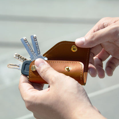 SIDECAR Slide Leather Keyholder